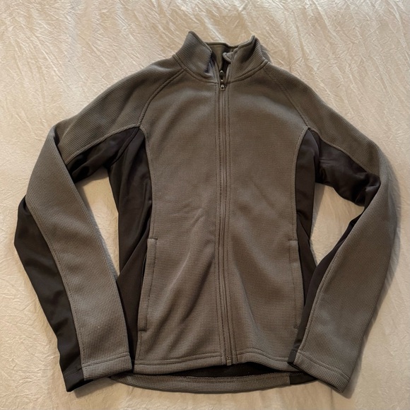 Spyder Jackets & Blazers - Women's Spyder Black Jacket‎ Size Small Gray And Black Warm Full Zip Two Tone